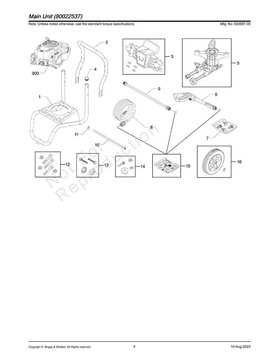 BRIGGS AND STRATTON, 020687-00, IPL.4
